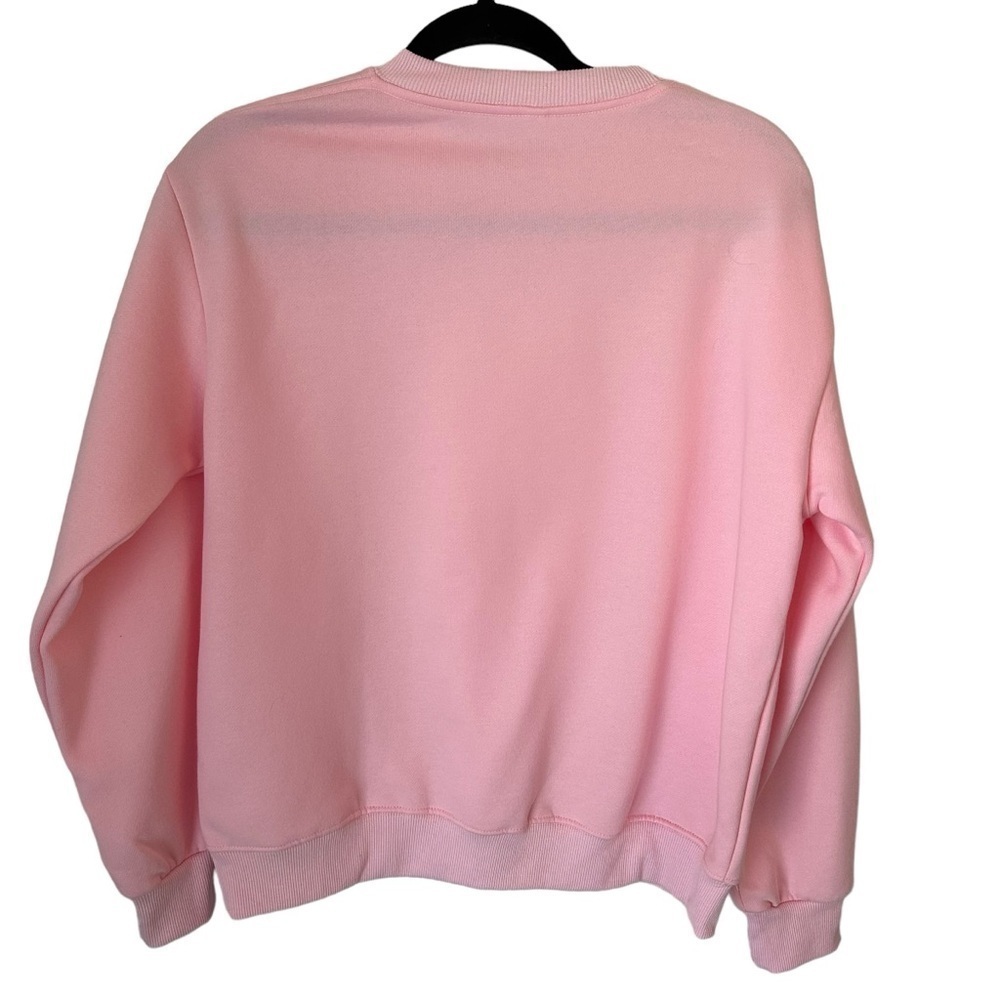 Life Is Better With My Girls Light Pink Long Sleeve Sweatshirt (Runs Very Small) - Picture 6 of 6